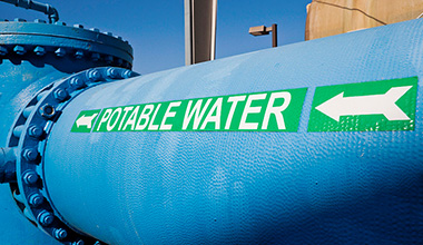 >On-line water monitoring