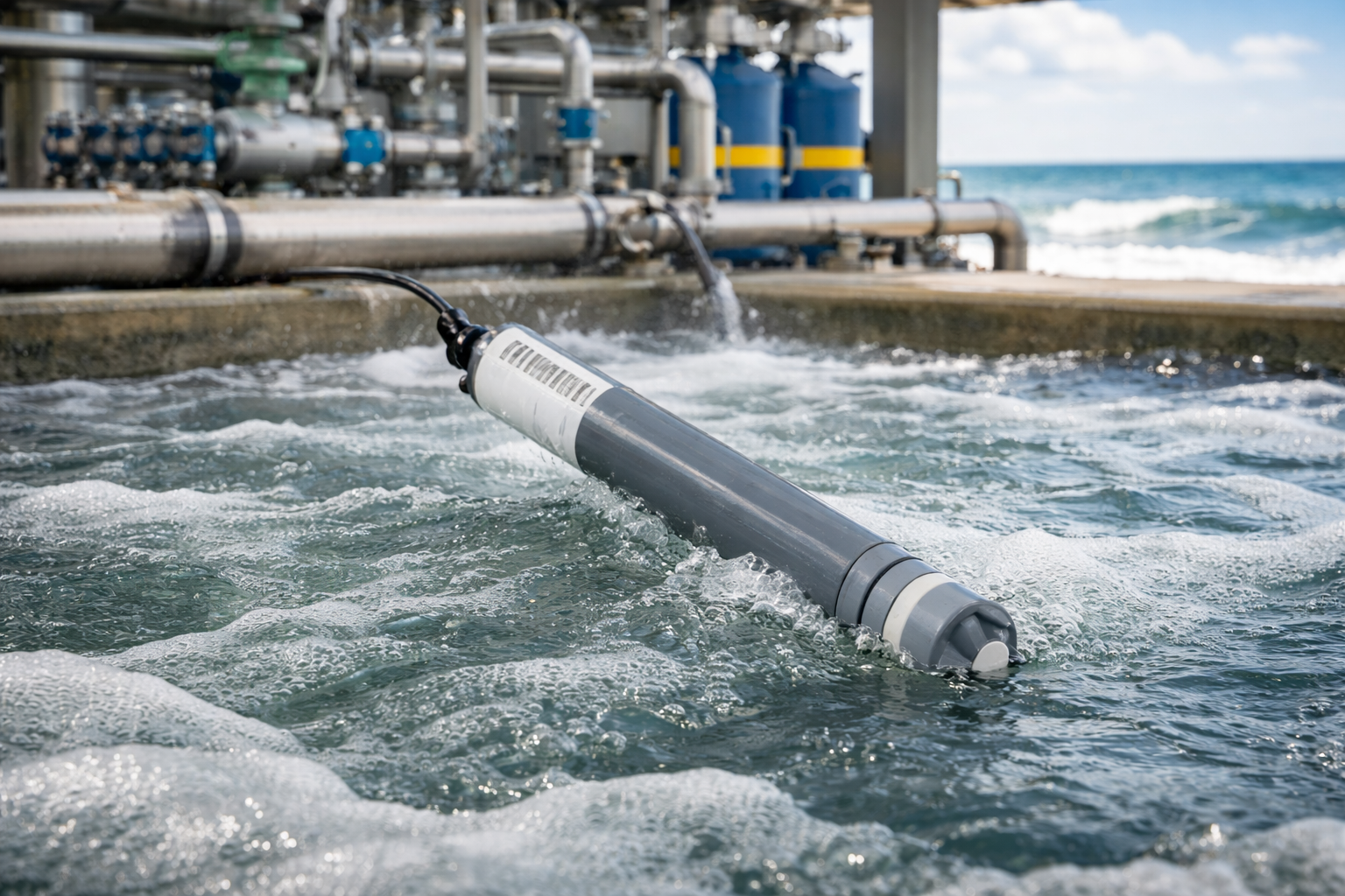German-made CL2.2 Free Chlorine Sensor: Solving Coastal Drinking Water ...